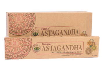 ASTAGANDHA - Incenso Natural Indiano de Massala (valor unitário)