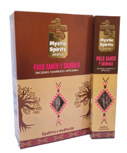 Mystic Palo Santo e Sândalo - Incenso Indiano (valor unitário)