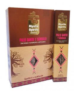 Mystic Palo Santo e Sândalo - Incenso Indiano (valor unitário)