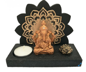 Incensário / P. Vela de Resina Ganesha