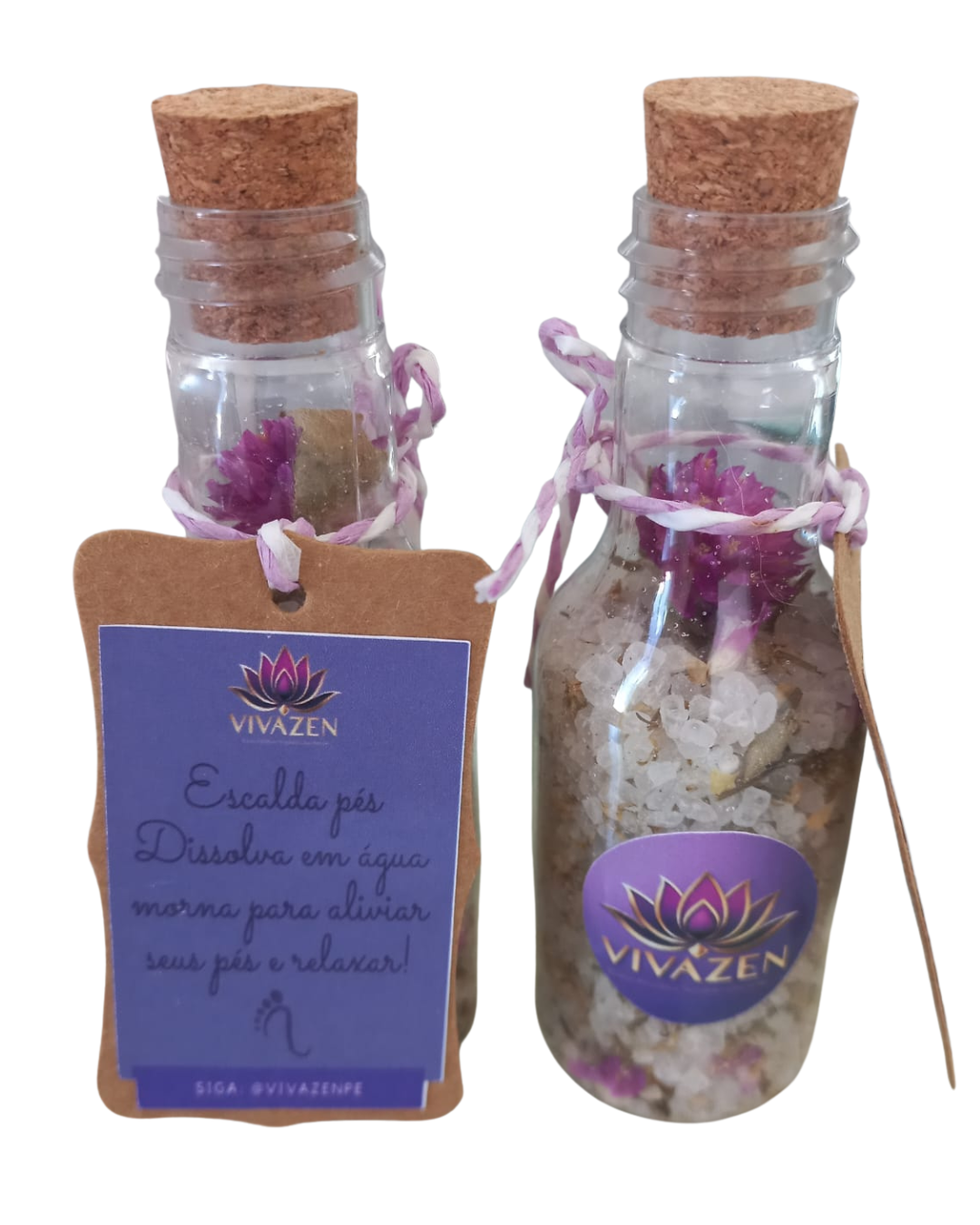 Escalda-Pés da Paz – Tubete Místico de Alívio e Serenidade