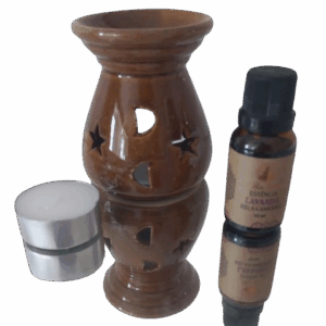 Aromatizador - Recho Marrom - 8cm + Vela