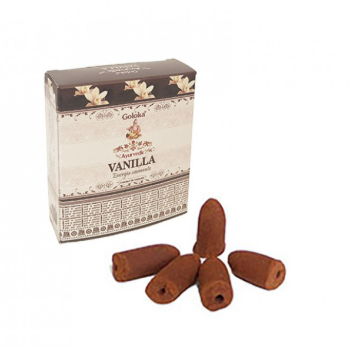 Incenso Indiano Cone Cascata Massala (valor unitário) - BAUNILHA