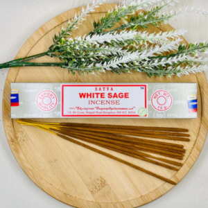 Incenso Natural Satya – White Sage (Salvia Branca) - Valor Unitário