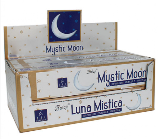 Lua Mística Balaji - Incenso Indiano Massala (Valor unitário)