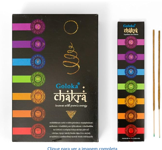 GOLOKA CHAKRA - Incenso Indiano de Massala (Valor Unitário)