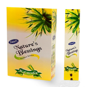 Nature's Blessings Kewda - Incenso Indiano (unitario) - Alivia a tensão