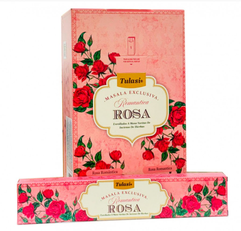 Tulasi Rosa - Incenso Massala Indiano